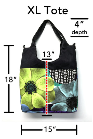 Extra Large Tote Urban Blossom