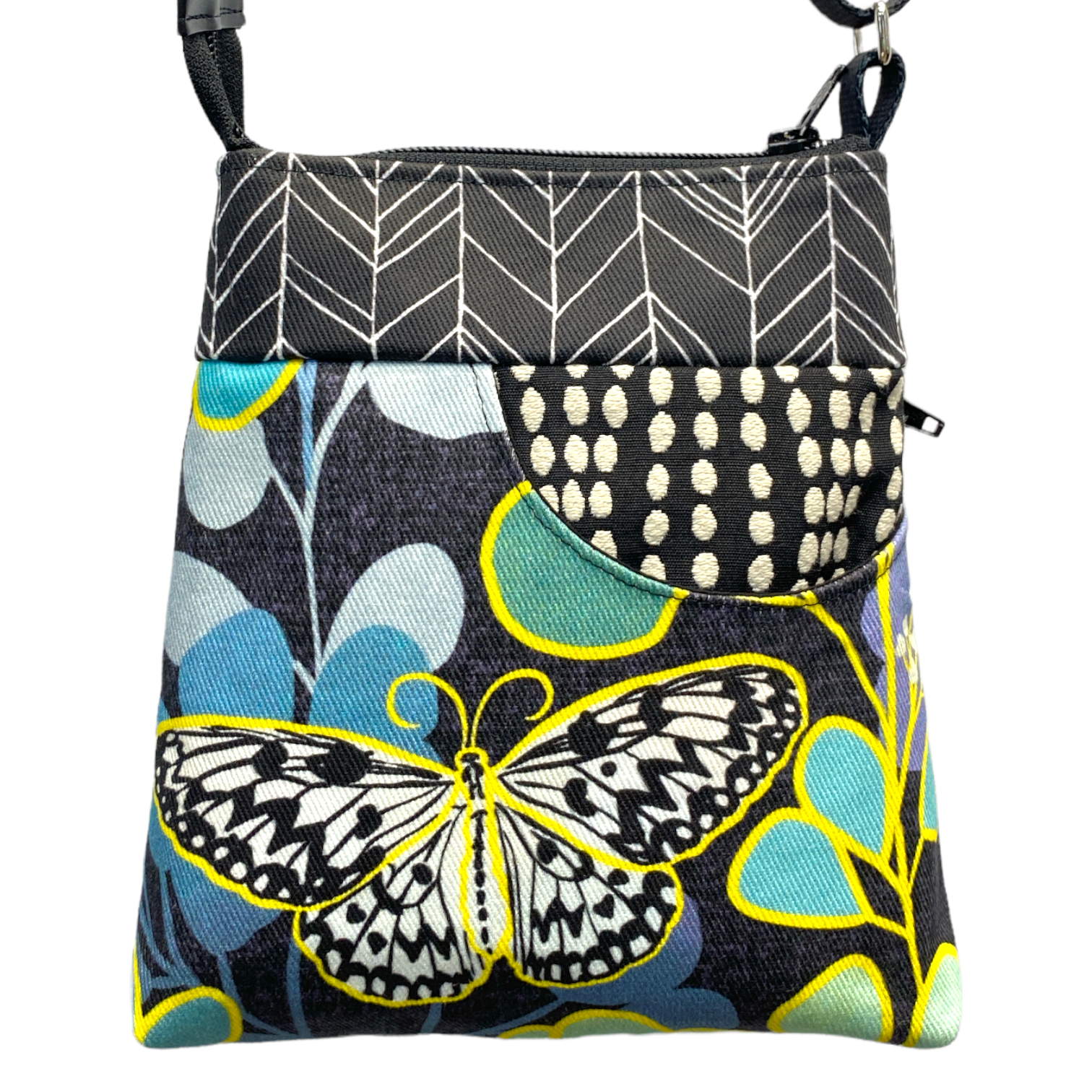 MIILK Bag Electric Butterfly / Black & White Wavy Dots